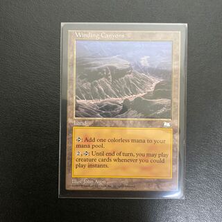 七曲がりの峡谷　英語版 1枚