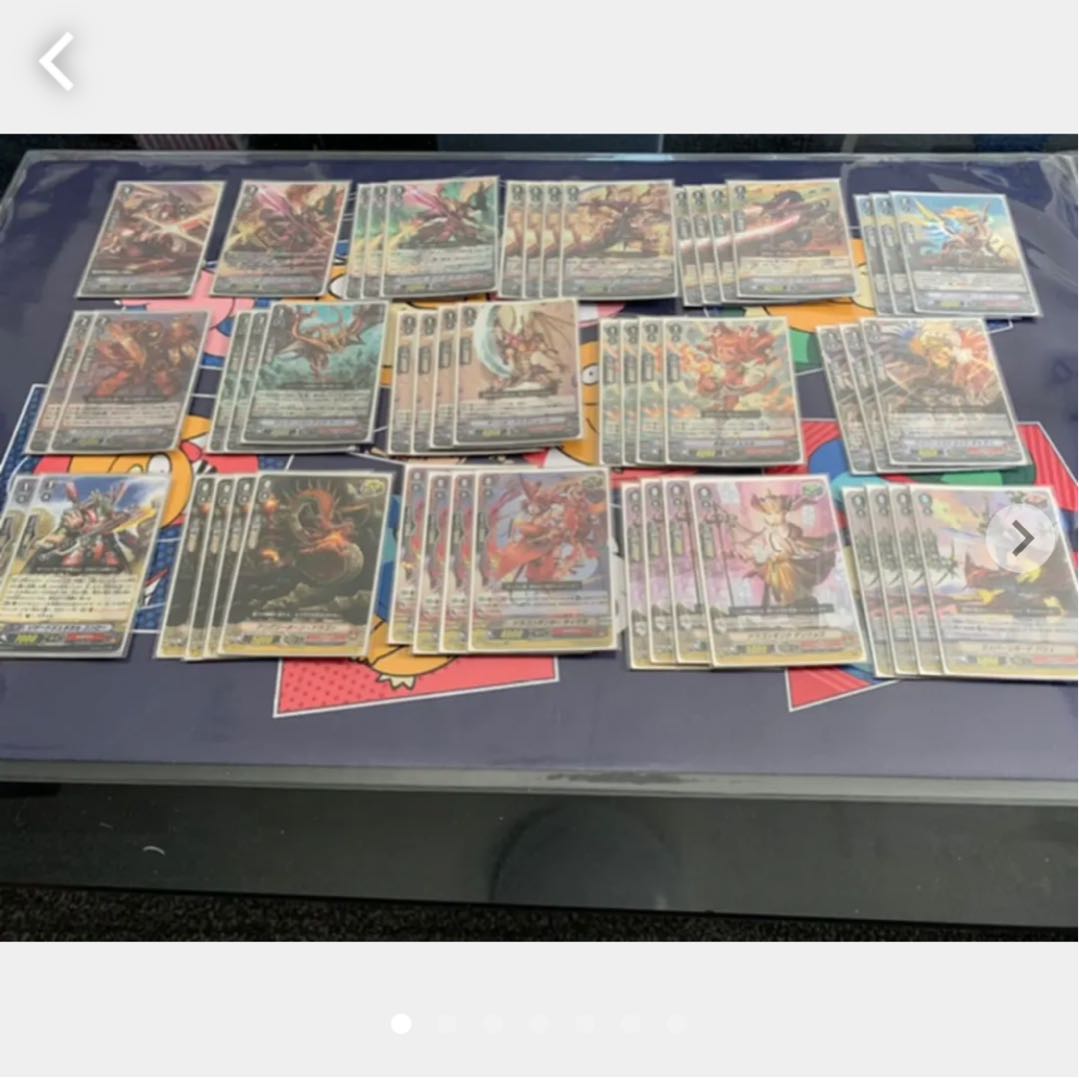 ヴァンガード デッキ　ドラゴニック  オーバーロード　パーツ