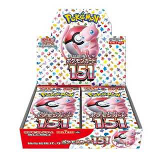 強化拡張パック「ポケモンカード151（イチゴーイチ）」 未開封BOX  1BOX