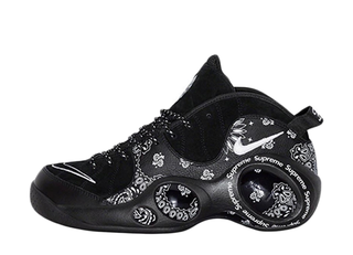 シュプリーム × ナイキ エアズームフライト95 SP "ブラック/ホワイト" ブラック/ホワイト/ブラック 26cm