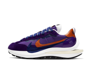 サカイ × ナイキ ヴェイパー ワッフル "ダークアイリス" ダークアイリス/キャンプファイヤーオレンジ/ホワイト 27cm