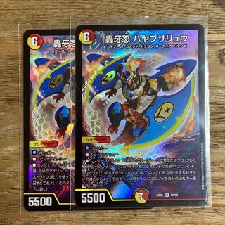 轟牙忍 ハヤブサリュウ　二枚