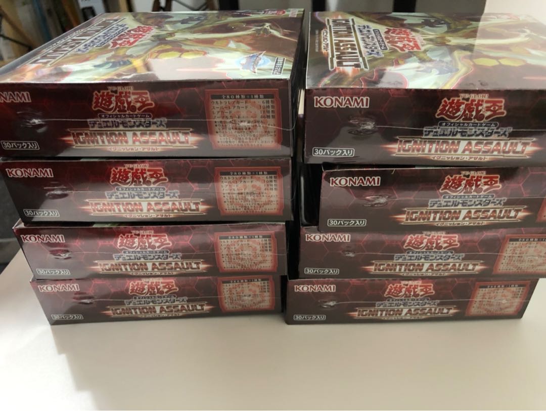 【新品】遊戯王 イグニッションアサルト シュリンク付き 新品 8BOX