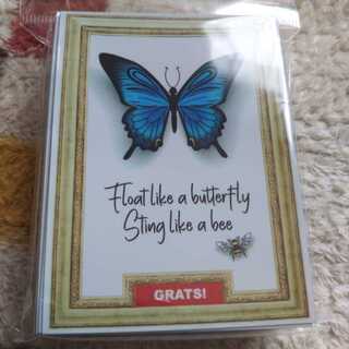 GRATSスリーブ ハチとチョウ 蜂と蝶