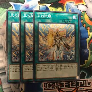 王の試練　3枚