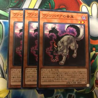 ヴァンパイアの眷属　3枚