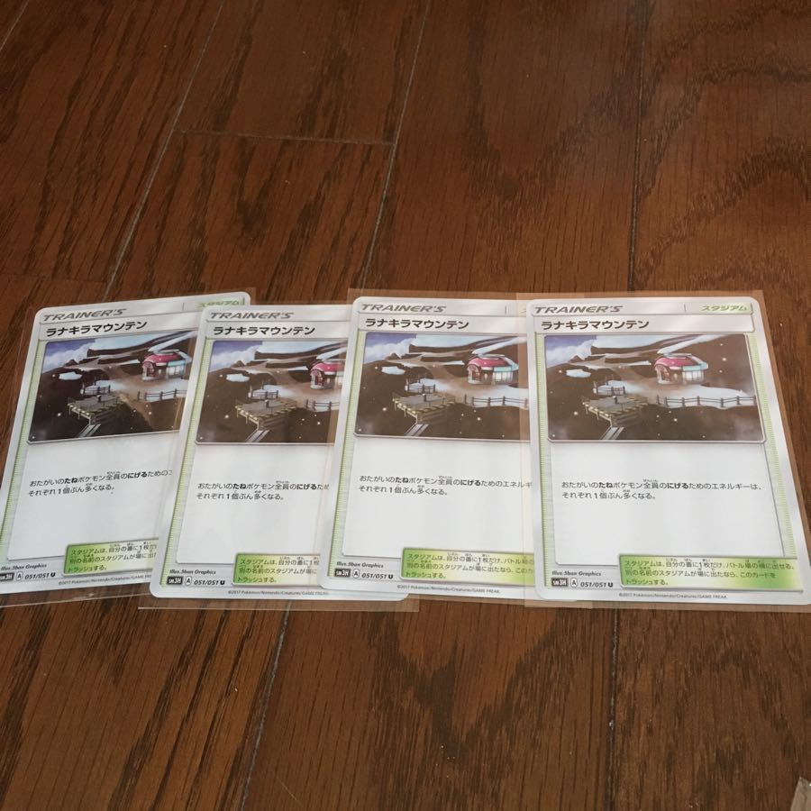 Mount Lanakila 4 pieces sold in bulk