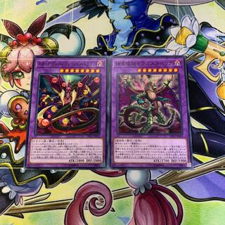 スターヴ・ヴェノム・フュージョン・ドラゴン、捕食植物ドラゴスタペリア 2枚セット