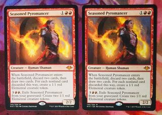 MTG 歴戦の紅蓮術士  MH1 英2枚