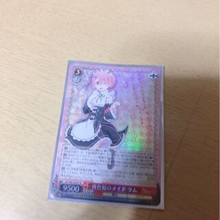 桃色髪のメイド ラム サイン入り