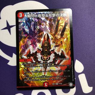 瞬閃と疾駆と双撃の決断