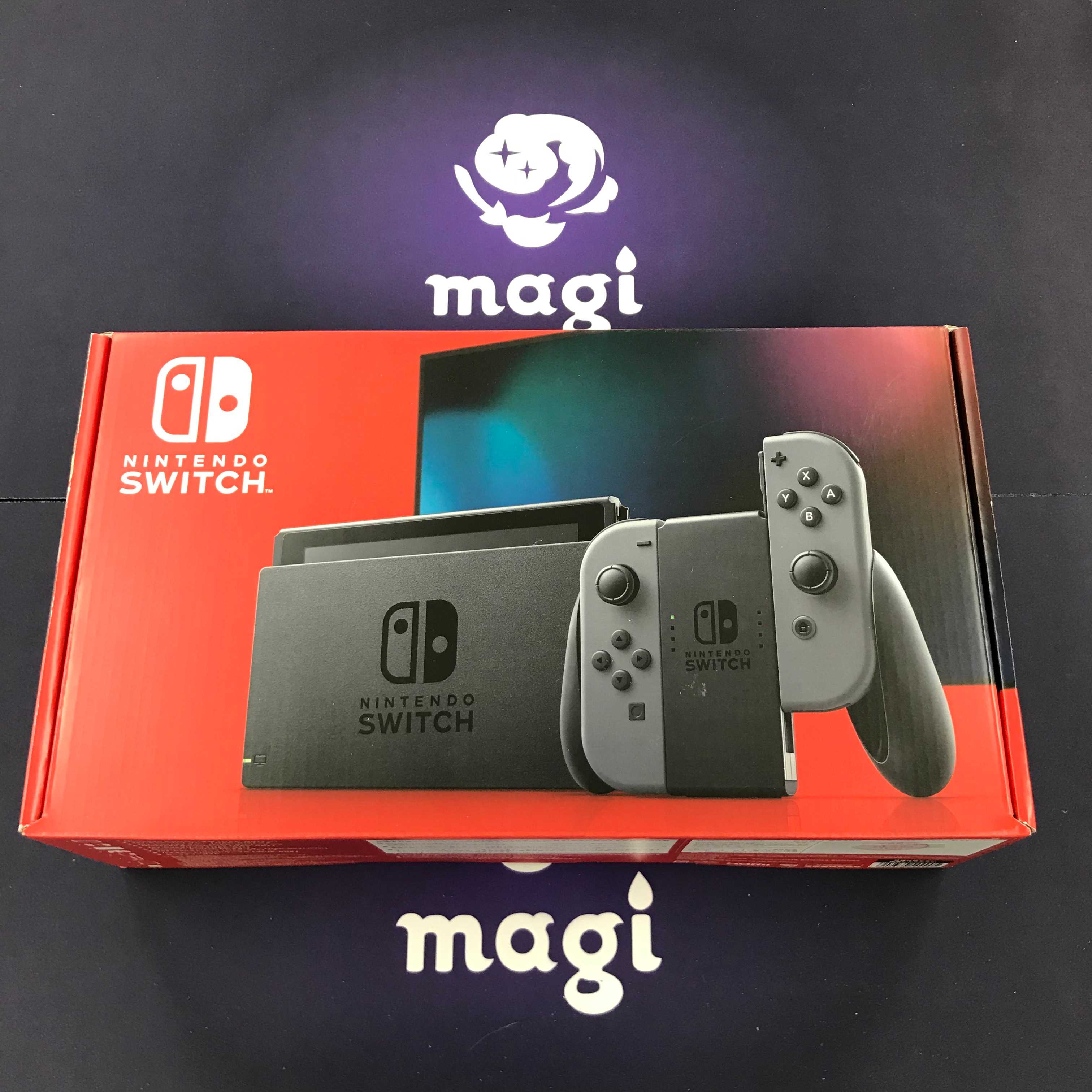 Nintendo Switch グレー 新型 未使用品 036