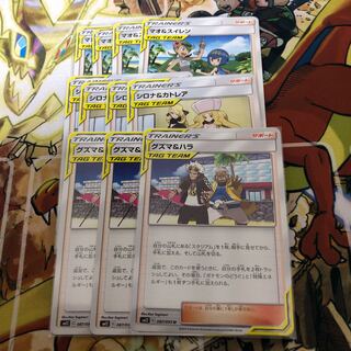 マオ＆スイレン、シロナ&カトレア、グズマ&ハラセット