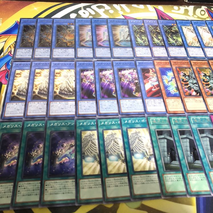 メガリス　フルコンプ　デッキパーツ　マンジュゴッド　御影志士等　5