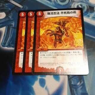 爆流忍法 不死鳥の術 3枚