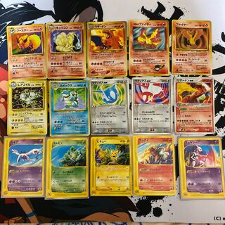 【くろ様専用】旧枠リザードン他　ハッピーアドベンチャーラリー2002