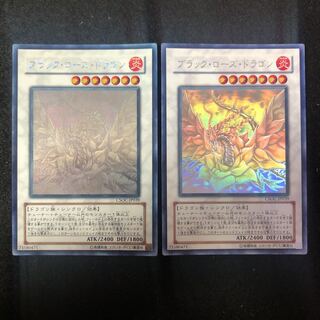 ブラックローズドラゴン ホロ