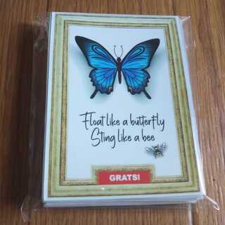 GRATSスリーブ ハチとチョウ 蜂と蝶