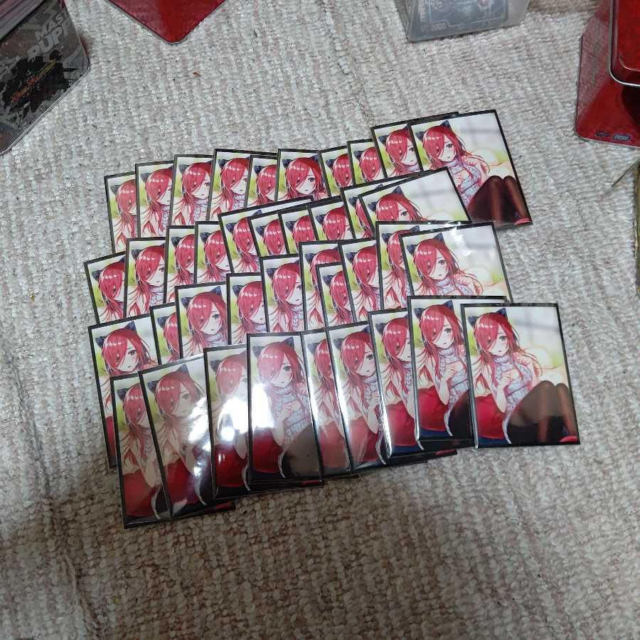 五等分の花嫁スリーブ　三玖　３９枚