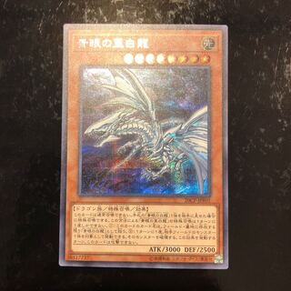 遊戯王　青眼の亜白龍　シークレット