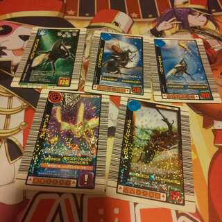 ムシキング キラカード 5枚セット