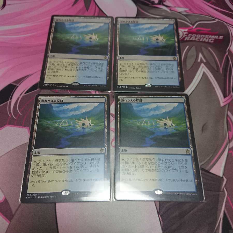 溢れかえる岸辺 4枚