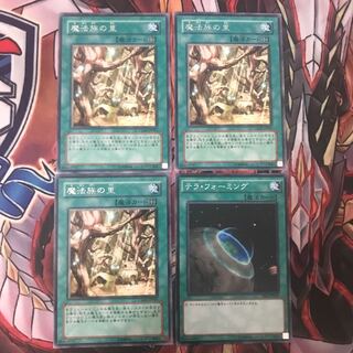 即発送 魔法族の里,テラフォーミング 4枚 ぽんこつ魔法