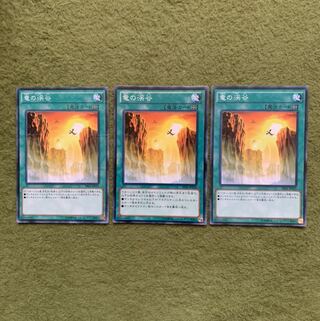 竜の渓谷　3枚