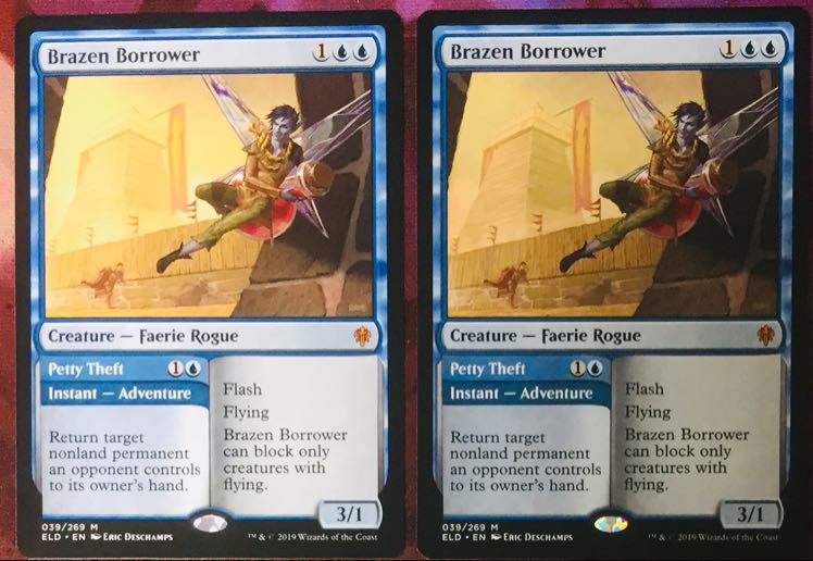 MTG 厚かましい借り手 ELD 英2枚