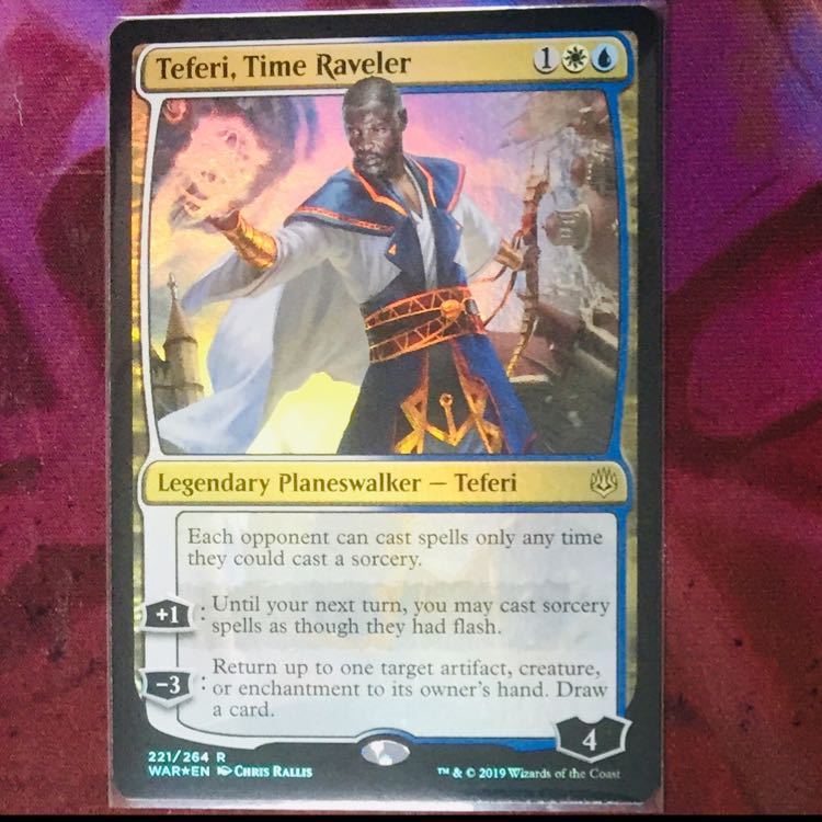 MTG FOIL 時を解す者、テフェリー WAR 英