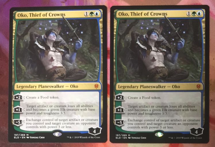 MTG 王冠泥棒、オーコ ELD 英2枚