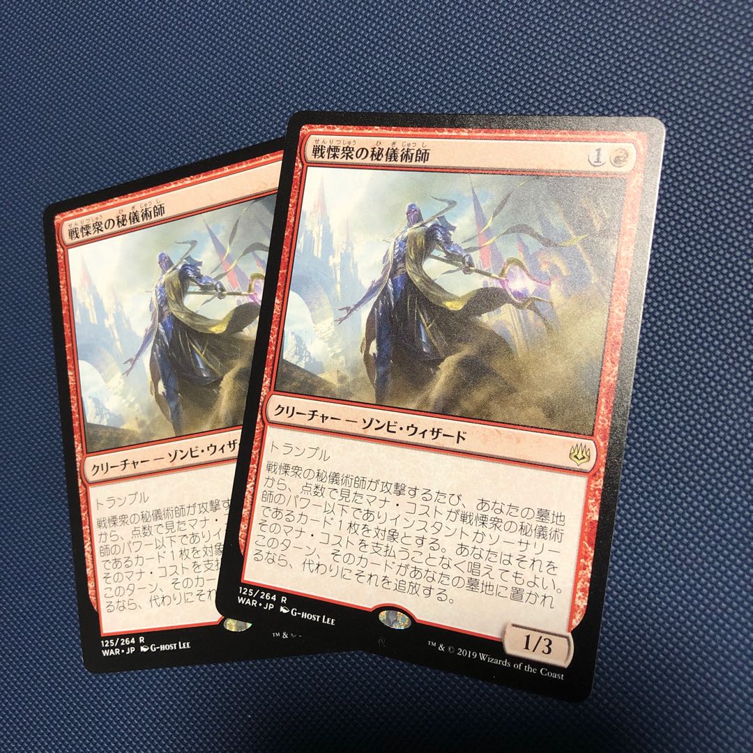 戦慄衆の秘儀術師　2枚