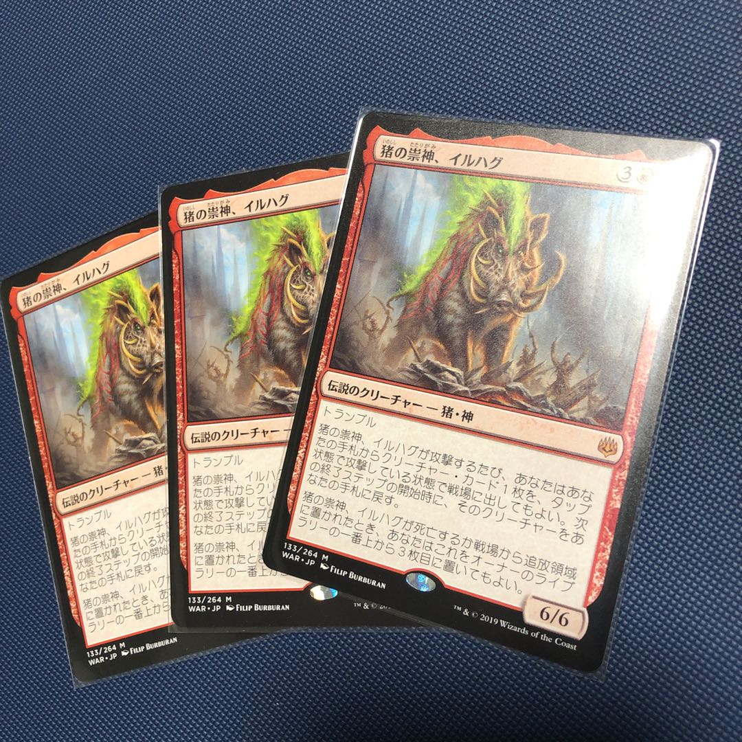 猪の祟神、イルハグ 3枚