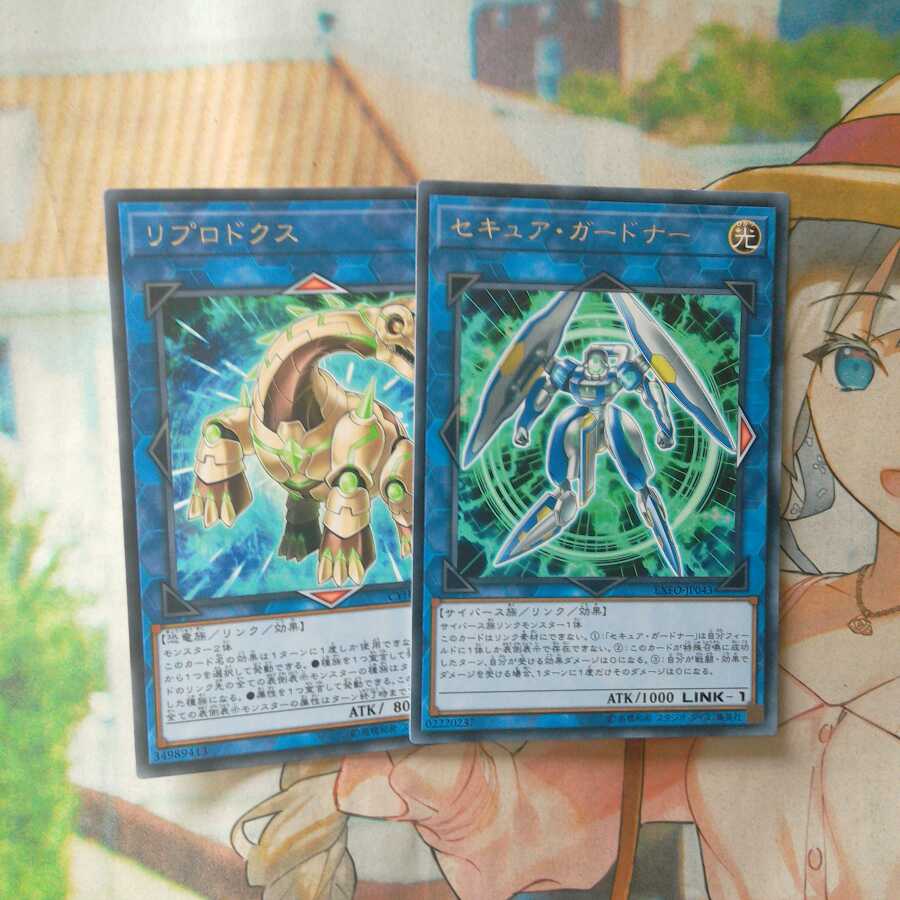 【R】セキュア・ガードナー&リプロドクス　各1枚　【字レア】　❆バシャラ