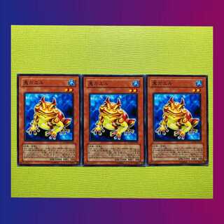 【プレイ用】鬼ガエル（３枚セット）