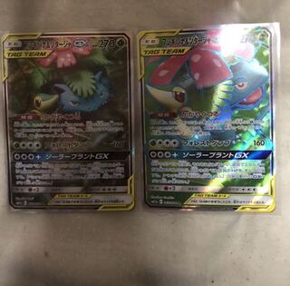 フシギバナ＆ツタージャGX SR