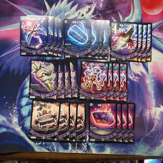 b207 黒魔導具セット28枚　名もなきデュエリスト