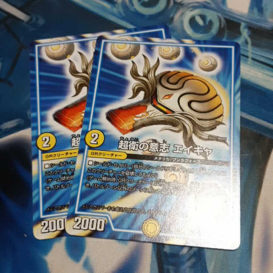 張衛の意志 エイキャ 2枚