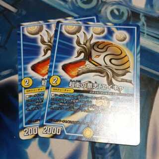 張衛の意志 エイキャ 2枚