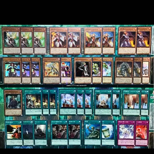 遊戯王 焔聖騎士 デッキ 本格構築 未使用スリーブ付き リナルド イゾルデ
