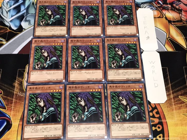 黒き森のウィッチ ノーマル 9枚セット てら