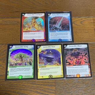 インビンシブル5種 英語版