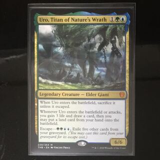 MTG 自然の怒りのタイタン、ウーロ 英 1枚