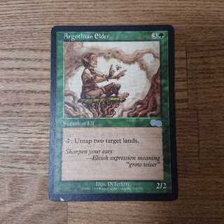 MTG アンコモン アルゴスの古老 ウルザズ・サーガ エルフ ドルイド