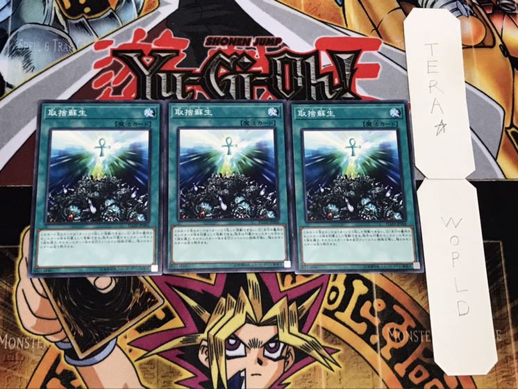 取捨蘇生 ノーマル 3枚セット てら