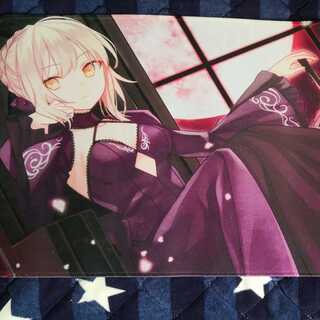 New, unused] Saber Alter Rubber Play Mat