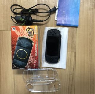 PSP 3000本体　モンスターハンター