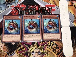 素早いアンコウ ノーマル 3枚セット てら