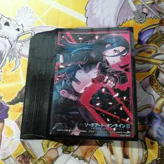 【唯一出品!】　SAO キリト　ガンゲイルオンライン　スリーブ　42枚