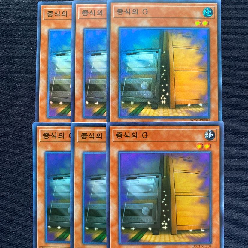 増殖するＧ　韓国版　スーパー　6枚セット